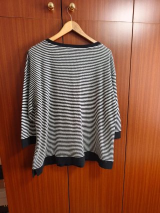 Jersey rayas blancas y negras
