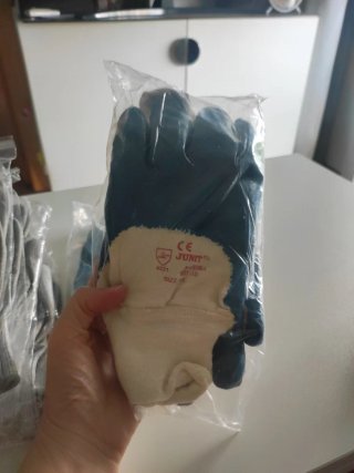 Lote 8 Guantes de Seguridad L