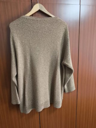 Jersey SINTESIS marrón dorado talla 54 XXL