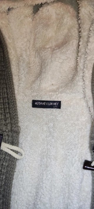 Chaqueta punto borreguito L/XL