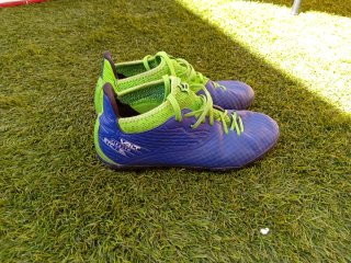 Botas de fútbol Talla 36 Azul/Verde