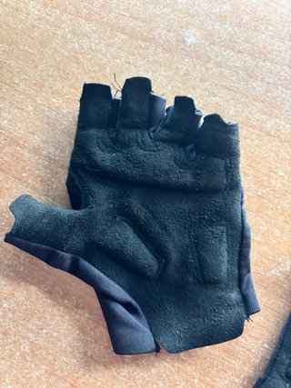 Guantes Ciclismo Sin Dedos Negros