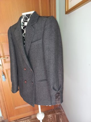 Versione Giacca Tweed Pura Lana Vintage