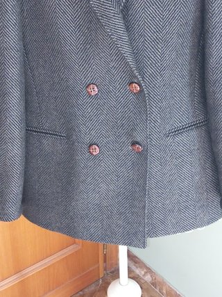 Versione Giacca Tweed Pura Lana Vintage