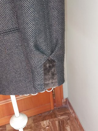 Versione Giacca Tweed Pura Lana Vintage