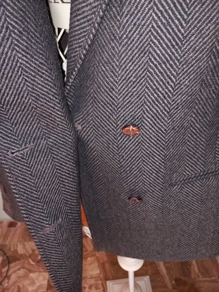 Versione Giacca Tweed Pura Lana Vintage