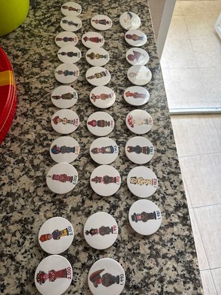 Chapas Carnaval 1981-2010 (30 uds)