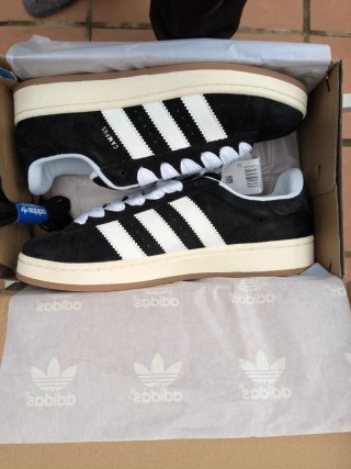Adidas Campus 00s Talla 40 Negro Blanco