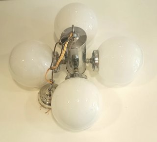 LÁMPARA MID CENTURY SPACE AGE.