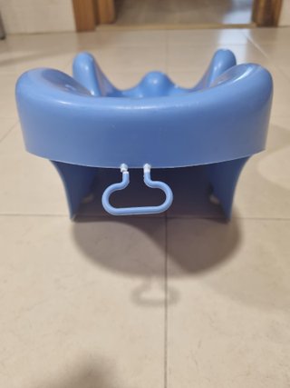 Silla reductora baño bebé azul