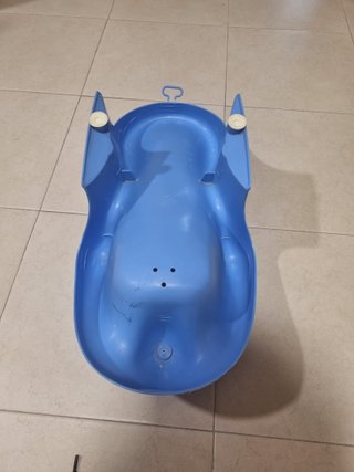 Silla reductora baño bebé azul