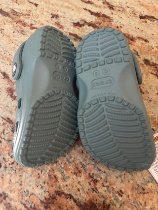 Crocs infantiles azul talla 24-25