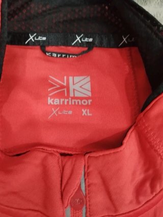 Sudadera Karrimor Media Cremallera Roja