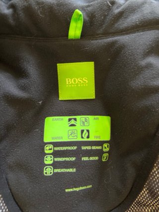 Chaqueta de esquí Boss Negra
