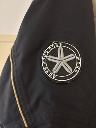 Chaqueta de esquí Boss Negra
