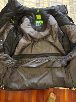 Chaqueta de esquí Boss Negra
