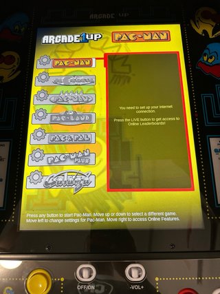 Máquina Arcade Pac-Man Recreativa Arcade Up