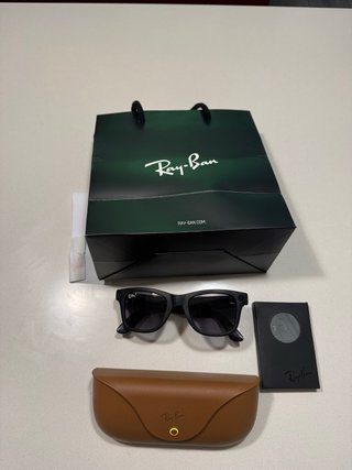 Gafas Ray-Ban /Meta Negras Polarizadas