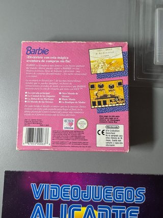 Barbie Game Girl Nintendo Game Boy ESP