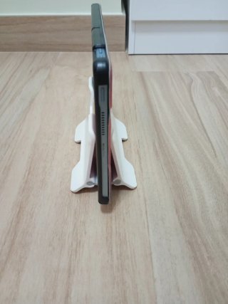 Soporte para tablet blanco