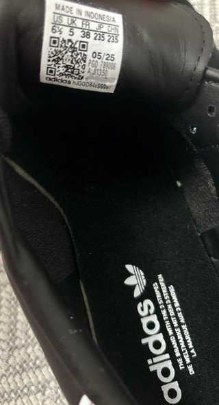 Adidas Bambas Negras y Blancas