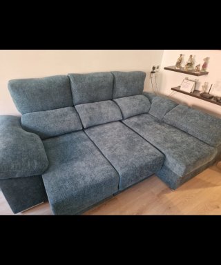 Chaiselongue 3 posti 2,45m blu