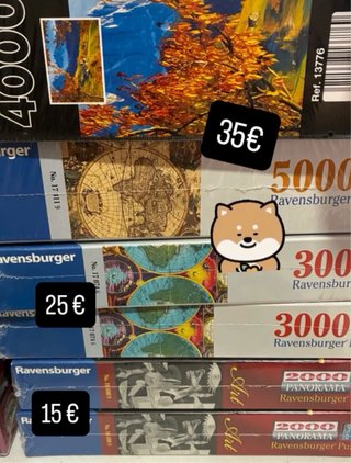 Puzzle Ravensburger 4000 5000 3000 2000 piezas