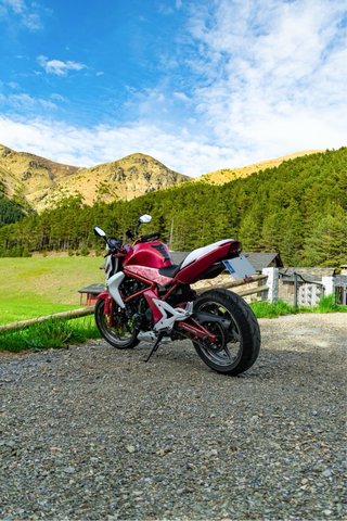 Kawasaki ER6n 2006 Rosa/Blanca
