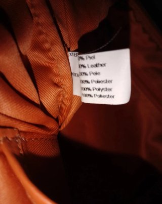Neceser/Cartera Piel Fucsia-Naranja