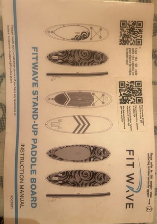 Tabla de pádel surf Fit Wave