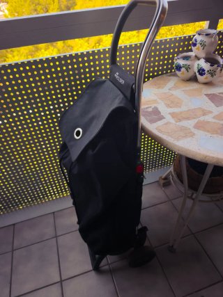 Carrito de compras Rolser negro