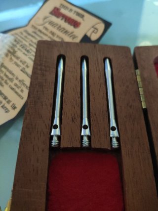 Dardos Harrows 95% Tungsteno 25g