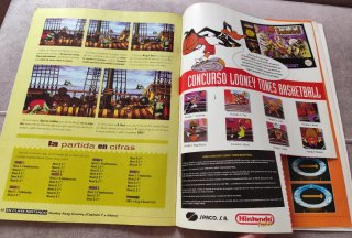 Revista Nintendo Acción N 32 con poster