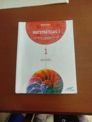 Matemáticas I. Bachillerato 1