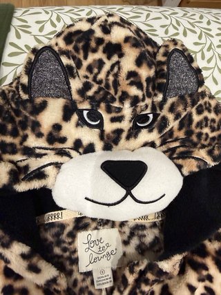 Pijama Leopardo Mono Talla Única y disfraz también