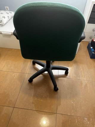 Silla de oficina verde