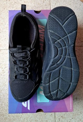 Zapatos Skechers Mujer Negro