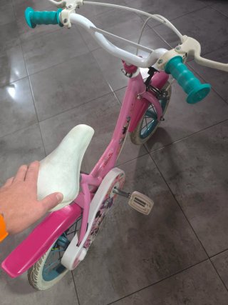 Bicicleta Infantil Minnie Rosa