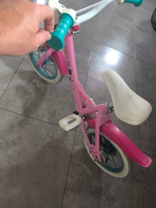 Bicicleta Infantil Minnie Rosa