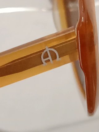 Gafas A.miro Retro de los  80s Marrón Naranja