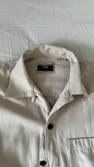 Camisa Jack & Jones Beige Hombre Talla L