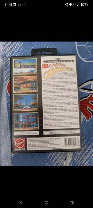 Global Gladiators Sega Mega Drive
