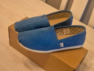 Alpargatas Álvaro Moreno Azul Talla 41