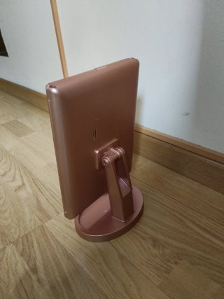 Espejo Tocador con Luz Rosa