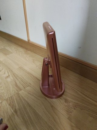 Espejo Tocador con Luz Rosa
