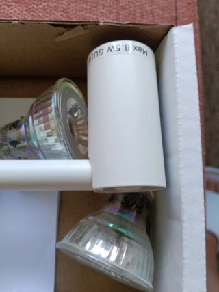 Lámpara de techo con 2 focos KRUSNATE de Ikea