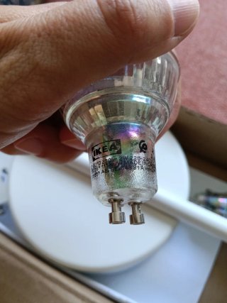 Lámpara de techo con 2 focos KRUSNATE de Ikea