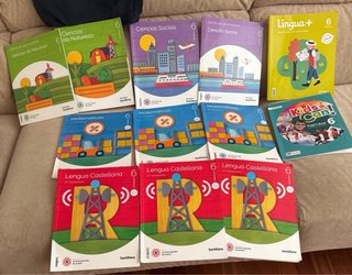 Libros sexto de primaria en buen estado