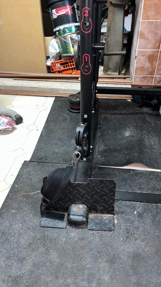 Multipower con discos, barras y pesos