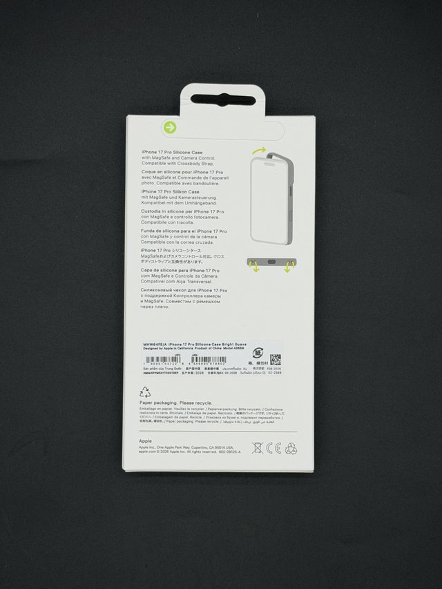 Funda iPhone 17 Pro Silicona Nueva 9